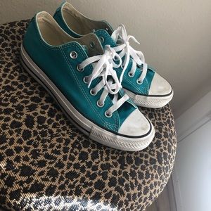 Turquoise Converse